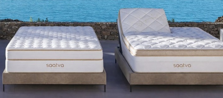 Saatva mattresses by the sea